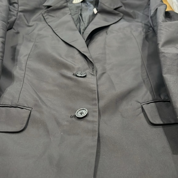 HERVE LEGER PARIS JACKET MENS 2 Button down Inside Pockets Split Back BRAND NEW - Picture 6 of 9